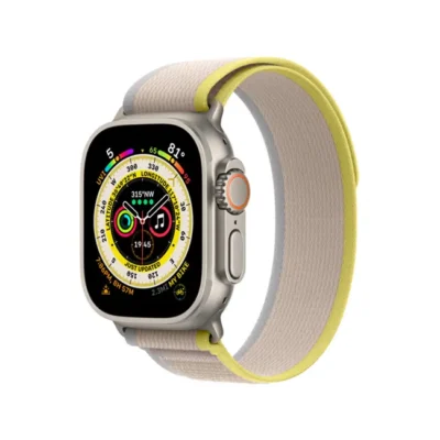 apple watch ultra رنگ زرد