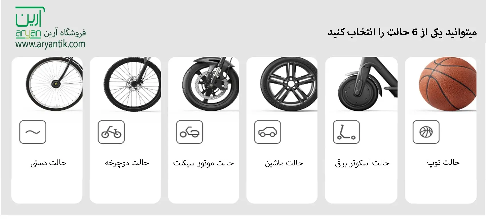 6حالت پیش فرض 