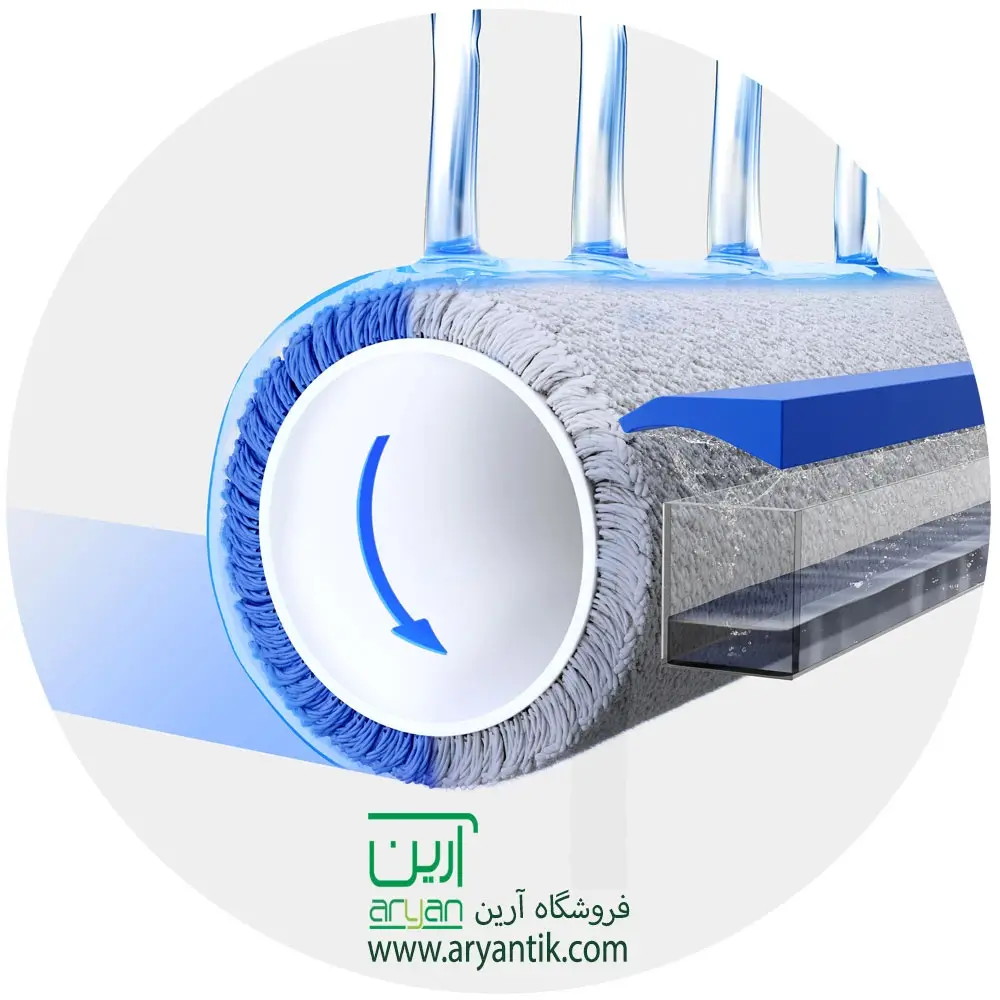 پد رولی جارو رباتیک اکوووکس ecovacs x8 pro