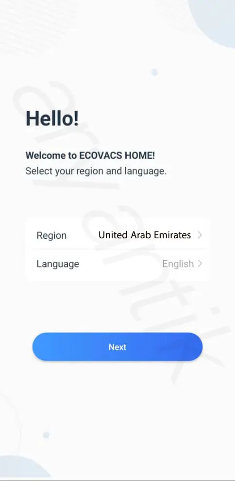 آموزش ثبت نام در اپلیکیشن اکووکس هوم 