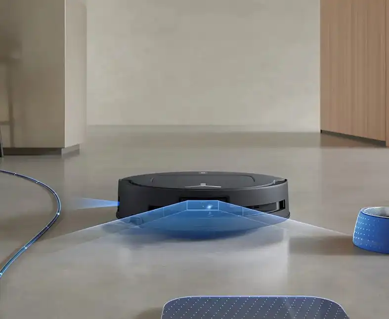 جارو رباتیک اکووکس t80 omni و شناسایی موانع